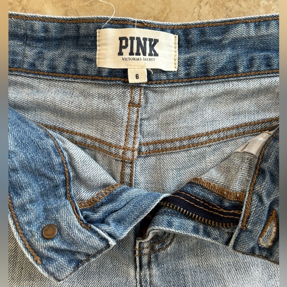 PINK Jean shorts new no tag - Picture 3 of 4
